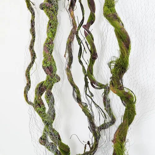 Miniatura 8 de Ramas de árbol artificiales suaves de espuma EVA mediana de 70.86", ramitas de tronco grueso, enredaderas falsas de liana ratán para colgar