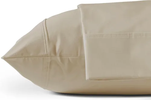Miniatura 22 de Linen Home Juego de fundas de almohada King de 500 hilos, fundas de almohada 100 % algodón de fibra larga, juego de 2 fundas de almohada de satén