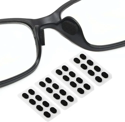Miniatura 8 de OPUGIT Almohadillas de nariz de espuma suave, antideslizantes, 16 pares para anteojos, lentes de sol, 0.039 pulgadas, color de piel Color Piel