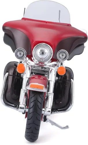 Miniatura 6 de Motocicleta Harley Davidson FLHTK Electra Glide modelo 2013, roja, versión ultralimitada, 1/12 de Maisto 32323.