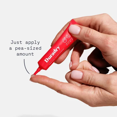 Miniatura 2 de Duradry Gel antitranspirante minimizador de sudor para hombres y mujeres, fuerza recetada, formulado para sudoración excesiva de axilas e