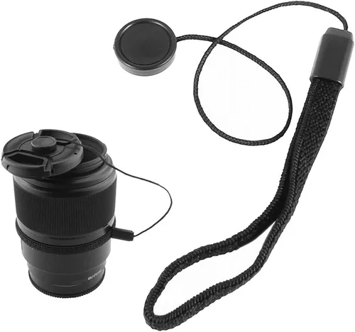 Miniatura 3 de VizGiz Paquete de 5 correas para lente de cámara, cordón antipérdida, autoadhesivas, para canon, Sony, Nikon, Sigma, Tamron, lentes de cámara réflex