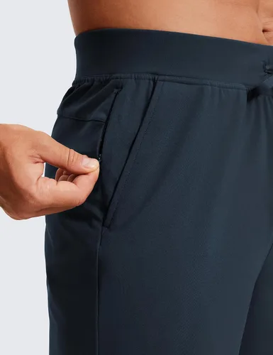 Miniatura 5 de CRZ YOGA Men's Four-Way Stretch Workout Shorts - 9'' Linerless Soft Durable for Casual Athletic with Pockets