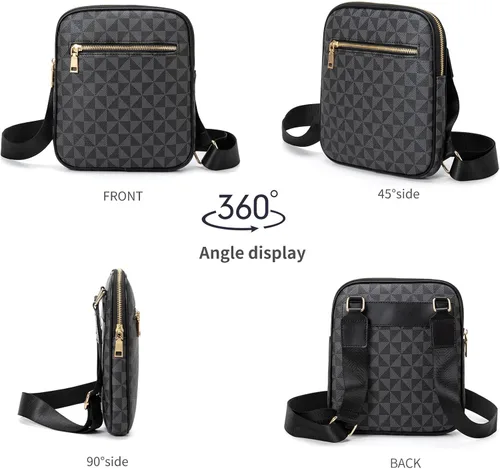 Miniatura 2 de Bolso cruzado para hombre, bolso de hombro para hombre para ir al trabajo, bolso de viaje Bolso de trabajo para hombre pequeño