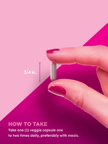 Miniatura 3 de PINK Probióticos para mujeres Cápsulas de apoyo para la salud digestiva más arándano 50 unidades Suplemento vegetariano, sin OMG y sin gluten
