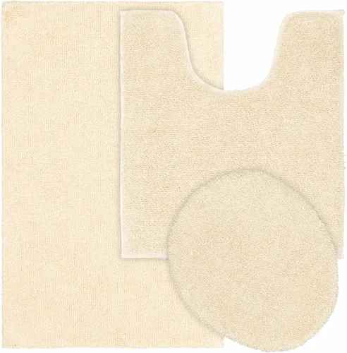 Miniatura 15 de Garland Rug Queen Cotton Sea Foam de 22 x 60 pulgadas ultra suave, afelpada, altamente absorbente, lavable a máquina, toalla de suelo para ducha