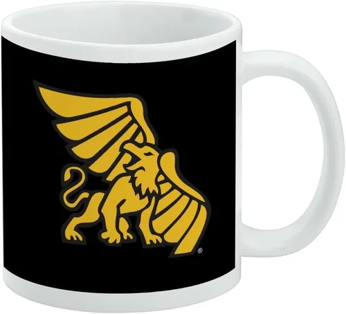 Miniatura 25 de GRAPHICS & MORE Taza de café de cerámica con logotipo secundario de la Universidad Bob Jones, tazas de regalo novedosas para café, té y bebidas Logo