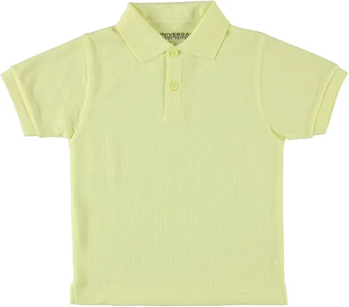 Unisex Niños Niñas De Manga Corta Para Polo de manga corta wmancha la liberación (2t-20) por univ- SKU staniu838yel4t Color Amarillo Tamaño 4T 4T