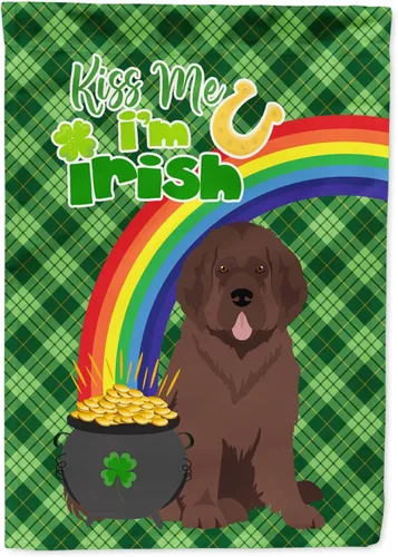 Miniatura 93 de Caroline's Treasures WDK4731GF - Bandera decorativa para jardín del día de San Patricio, color negro y tostado, Airedale Terrier, para jardín