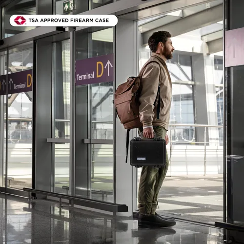 Miniatura 8 de Durabox Estuche Resistente a Todas Las Condiciones Climáticas 10 x 9 x 5” - Estuche de Viaje con Carcasa Rígida Aprobada por la TSA con Espuma