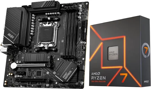 Miniatura 7 de INLAND Procesador de CPU AMD Ryzen 5 7600X con placa base para juegos MSI B650 Gaming Plus WiFi (AM5, ATX, DDR5, PCIe 4.0, Wi-Fi 6E), Soly by Micro