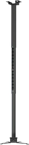 Miniatura 9 de Soporte para proyector, altura ajustable de 55 a 79 pulgadas, soporte de techo universal de movimiento completo, peso máximo de 22 libras y brazos