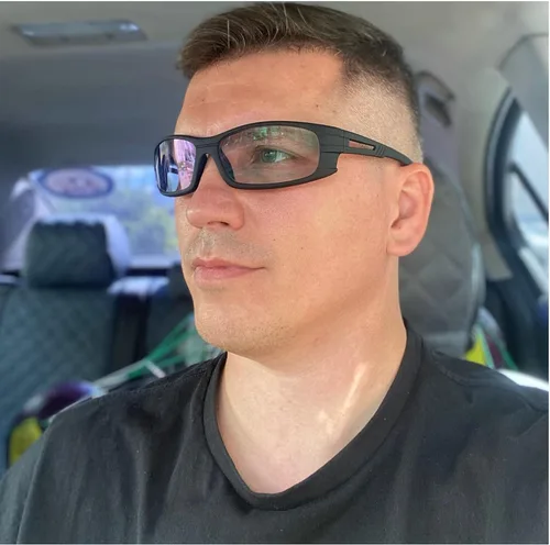 Miniatura 2 de Gafas de seguridad con lentes de lectura completa con lectores, gafas protectoras de lectura para hombres