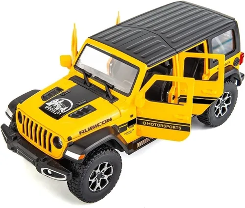 Miniatura 8 de BDTCTK Off-Road 7 puertas para Wrangler modelo de auto de juguete fundido a presión, vehículo de aleación de metal a escala 1/22 para niños, niñas