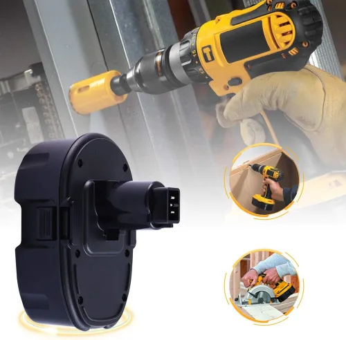 Miniatura 6 de 2 paquetes de 18V 4.5Ah DC9096 DC9098 Ni-Mh de repuesto para batería Dewalt de 18V 4500mAh XRP compatibles con herramientas inalámbricas Dewwalt 18