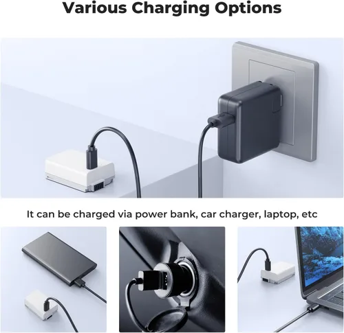 Miniatura 6 de K&F CONCEPT EN-EL25 Batería USB-C EN-EL25A Z50ii Batería con carga rápida 2H Compatible con Nikon Z50ii Z50 Z30 Zfc Camera MH-32 Cargador