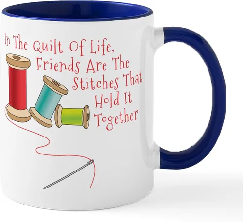 Miniatura 165 de CafePress Ascii - Taza de café de cerámica, taza de té, 11 onzas