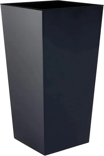 Prosper Plast DURS125-S433 Urbi - Maceta cuadrada (5.0 x 5.0 x 7.9 in), color gris