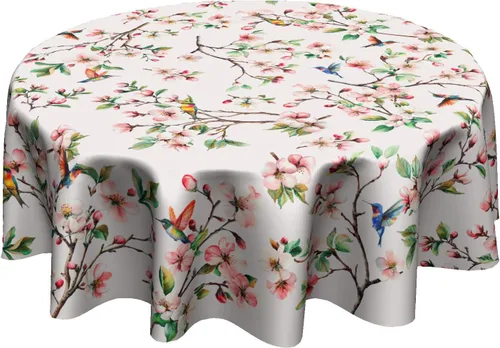 Miniatura 44 de Fall Tablecloth Round 60 Inch Autumn Thanksgiving Table Cloths Circle Pumpkin Buffalo Plaids Table Cloth Rustic Farmhouse Tablecloth for Holiday