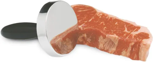 Miniatura 3 de Norpro, machacador de carne de acero inoxidable Grip-EZ, Multicolor