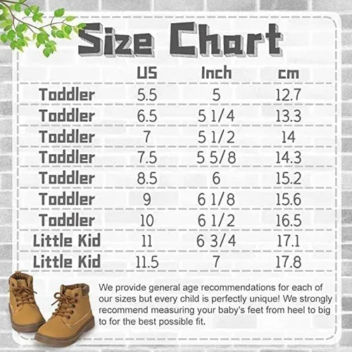 Miniatura 6 de Casazoe Botas de nieve de cuero para niños y niñas, zapatos de vestir para niños pequeños, zapatos de vestir con cordones y suela de textura