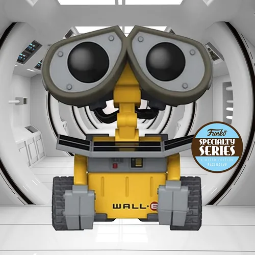 Miniatura 3 de Funko Charging Wall-E Specialty Series Pop Protector Bundle – Disney Charging Wall-E Specialty Series Pop Figurine 3.75 pulgadas con funda