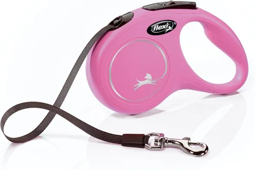 Miniatura 17 de FLEXI Nueva Correa Retráctil Clásica de Cinta para Perros Grandes Hasta 110 Libras – 26 Pies, Negra Correa de Paseo para Mascotas Sin Enredos