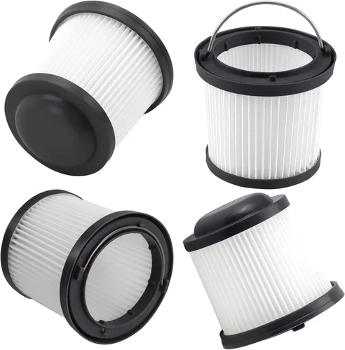 Paquete de 4 filtros de repuesto PVF110 para aspiradoras de mano Black and Decker PHV1810, PHV1210, PHV1410, BDH2000PL, BDH2020FLFH, BDH1620FLFH,