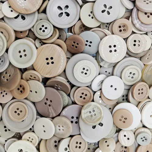Miniatura 26 de 1600 botones negros de varios tamaños para manualidades, surtido de botones de manualidades mixtos a granel