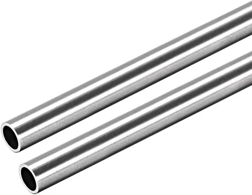 Miniatura 18 de uxcell Tubo redondo de acero inoxidable 304 de 0.236 in de diámetro exterior de 0.016 in de grosor de pared de 9.843 in de longitud, tubo recto sin