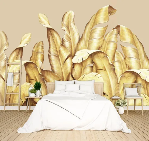 Miniatura 35 de Papel tapiz floral de peonía negra para dormitorio, flores botánicas moradas, hojas murales para sala de estar, fondo de TV, mural grande