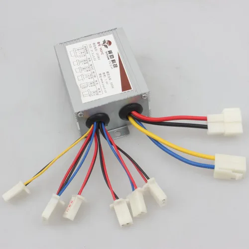 Miniatura 4 de Caja de Control de Velocidad del Motor 36V 500W para Scooter Eléctrico, Bicicleta E, Bicicleta, Triciclo, Motor con Cepillo