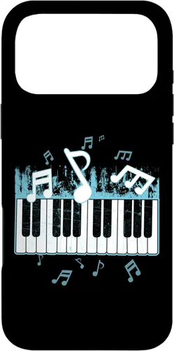 Miniatura 22 de Funda para iPhone 13 Pro Max Piano con teclas musicales y notas