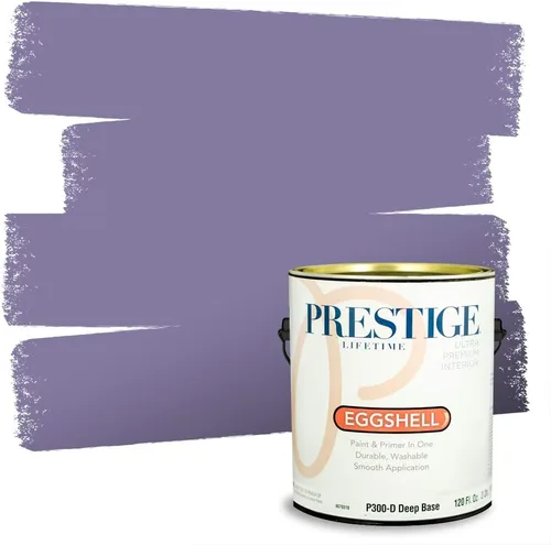 Miniatura 32 de PRESTIGE Pintura exterior e imprimación en uno, bingo, satén, 1 galón