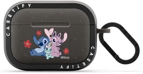 Miniatura 12 de CASETiFY AirPods Pro (1ª/2ª Gen) Estuche Bounce con Anillo [Colaboración Frozen] - Copo de Nieve de Anna - Taupe Mate