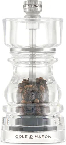 Miniatura 8 de Cole & Mason London - Molinillo de especias recargable, accesorio de cocina y hogar, molinillo de pimienta negra de mesa, molinillo de pimienta