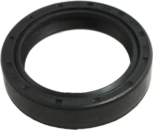 Miniatura 20 de uxcell Caucho doble de los labios del sello de aceite del eje rotatorio métrico 49.2x82.0x16.4 ft m TC, negro