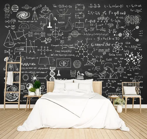 Miniatura 8 de Papel tapiz floral de peonía negra para dormitorio, flores botánicas moradas, hojas murales para sala de estar, fondo de TV, mural grande