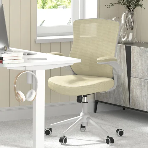Miniatura 8 de Silla de oficina para largas horas y alivio del dolor de espalda baja, cojín de espuma moldeada de 4 pulgadas de grosor, soporte lumbar acolchado