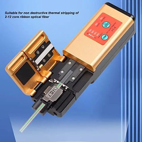 Miniatura 6 de Pelacables de fibra óptica, herramienta de separación térmica con 4 ajustes de temperatura, modos duales, calentamiento rápido, 1 a 12 núcleos