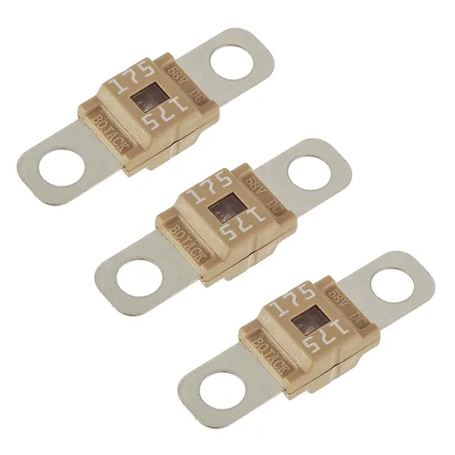 Miniatura 5 de BOJACK AMI/Midi 50A Fusible de alta corriente - Fusible atornillado de 50 amperios para automóviles, camiones, vehículos de construcción, autobuses