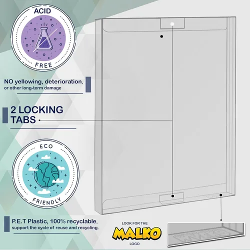 Miniatura 3 de MALKO Paquete de 20 fundas protectoras de videojuegos compatibles con: PS2 WII - WII U Gamecube Funda estándar para Xbox y DVD Funda