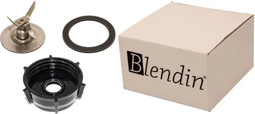 Miniatura 7 de Blendin Cuchilla de repuesto para trituradora de hielo con tapa base de tarro, junta de anillo de sellado de junta tórica de goma, accesorio