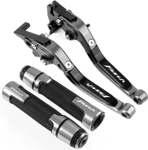 Miniatura 13 de Compatible with Yamaha FAZER FZ1 FZ6 FZ8 FAZER XJ6 FAZER FZ 1/6/8 Motorcycle CNC Adjustable Folding Extendable Brake Clutch Levers Handle(NO.1)
