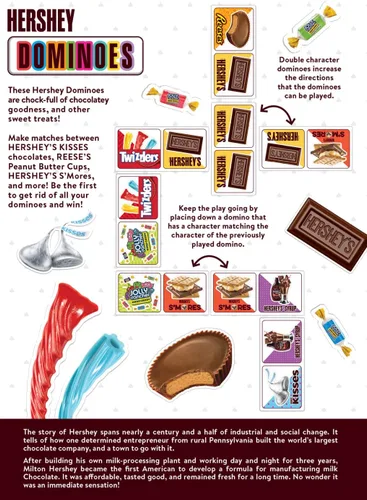 Miniatura 3 de MasterPieces Juegos para niños - Dominó de imagen de Hershey's - Juego para niños y familia