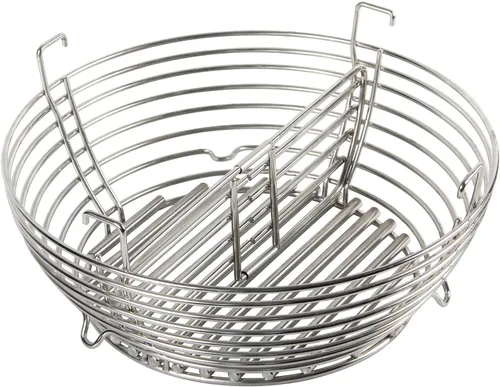Miniatura 7 de Kamado Joe JR - Cesta de ceniza de carbón de acero inoxidable para minimax Big Green Egg y otras parrillas de carbón