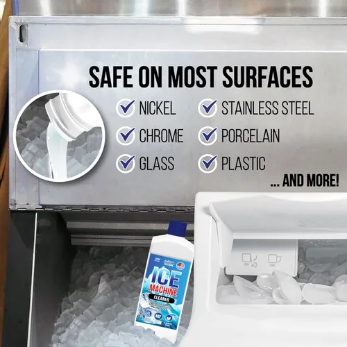 Miniatura 6 de Nature's Freedom - Limpiador concentrado para máquina de hielo fabricado en Estados Unidos, 1 cuarto de galón, ideal para máquinas de hielo