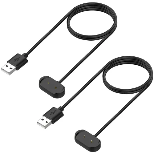 Cargador para Amazfit Bip 5/3, T-Rex Pro, GTS 4 Mini, GTS 2/2e, GTR 2/2e, 2 GTR Mini Smart Watch - Cable de carga magnético de repuesto (paquete de