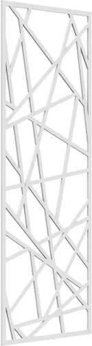 Miniatura 11 de Conway Paneles de pared decorativos de madera con calado, 9 3/8 pulgadas de ancho x 24 3/8 pulgadas de alto x 1/4 de alto, aliso