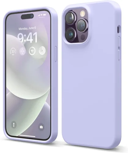 Miniatura 23 de elago Funda compatible con iPhone 14 Pro Max, de silicona líquida, funda protectora de cuerpo completo, a prueba de golpes, funda delgada